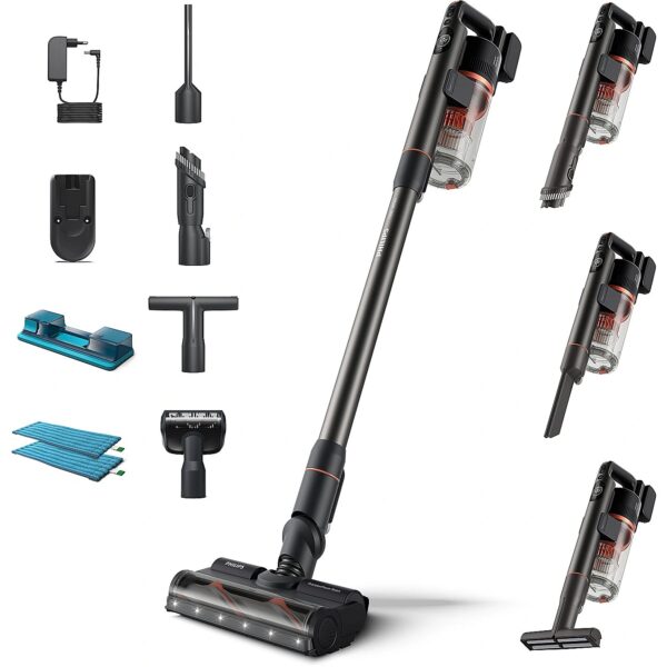 Philips Vacuum Cleaner | XC7055/01 Aqua | Cordless operating | Handstick | 25.2 V | Operating time (max) 80 min | Red Coral | Warranty 24 month(s) XC7055/01 8720389022463