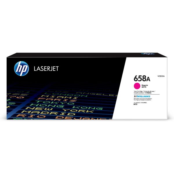 Hewlett Packard HP 658A MAGENTA LASERJET TONER CARTRIDGE W2003A 0192545710978