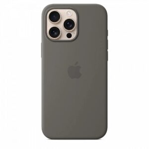 Apple Silicone case with MagSafe for iPhone 16 Pro Max - Stone Gray MYYV3ZM/A 0195949885464