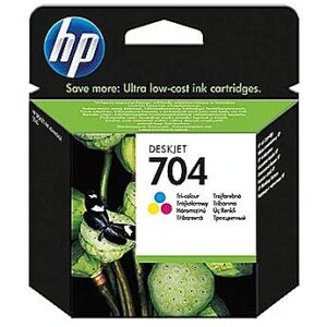 Hewlett Packard INK CARTRIDGE COLOR NO.704/CN693AE HP CN693AE 0885631712245