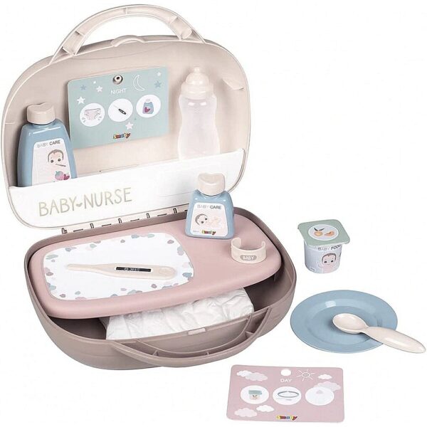 Smoby Babysitters suitcase Baby Nurse 7600220367 3032162203675