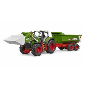 Bruder Tractor with front loader and trailer BR-03452 4001702034528