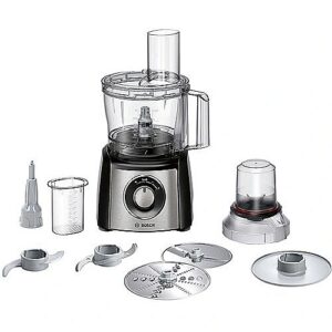 Bosch | Food Processor | MCM3401M | 800 W | Number of speeds 2 | Bowl capacity 2.3 L | Blender | Meat mincer | Black/Stainless steel MCM3401M 4242002853369