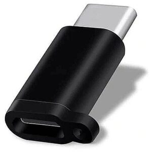 Mocco Universal Adapter Micro USB to USB Type-C Connection Black (OEM) MC-AD-TCM-BK 4752168086292