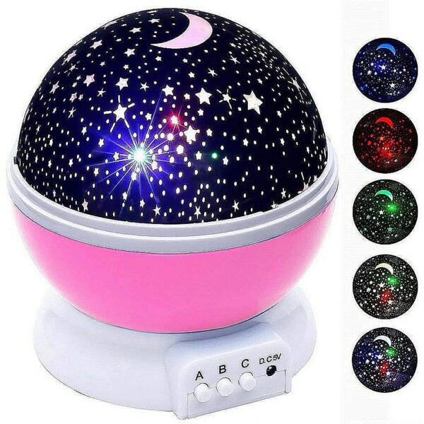 RoGer Night Light Rotating 360 Star Projector LED Lamp RO-360-STAR 4752168096703