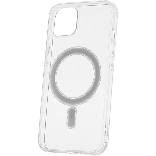 Mocco Anti Shock 1.5 mm MagSafe Silicone Case for Apple iPhone 15 Pro Max MC-ANSHOCK-MS-IPH15PM-TR 4752168119464