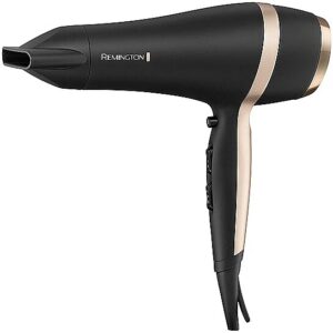 Remington Salon Smooth Hair Dryer Gift Set | D6940GP | 2100 W | Number of temperature settings 3 | Ionic function | Diffuser nozzle | Black D6940GP 5038061135459