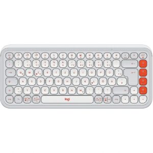 Logitech POP ICON KEYS KB OFF WHITE - DEU - CENTRAL-419 920-013060 5099206127494