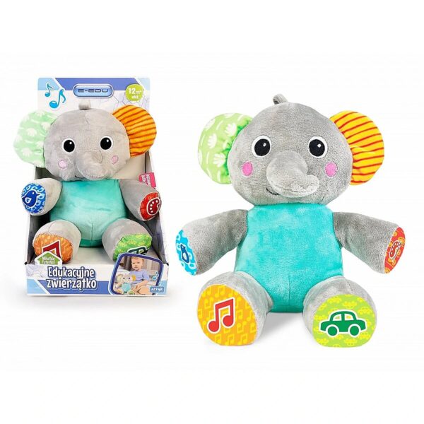 Artyk Plush Interactive Elephant 174179 5901811174179