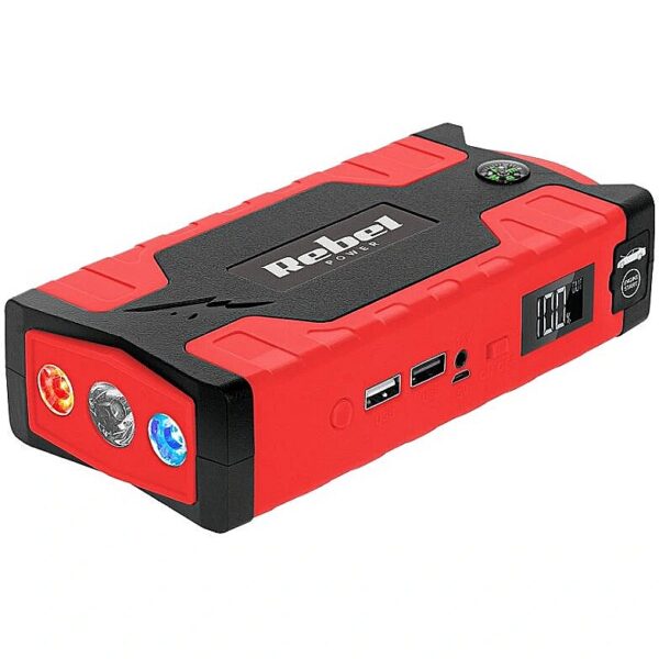 Rebel Jump Starter 10000 mAh + Compressor URZ0967 5901890102643