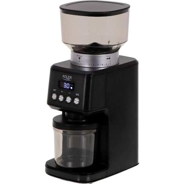 Adler Burr Coffee Grinder | AD 4300 | 180 W | Coffee beans capacity 300 g | Black AD 4300 5905575901453