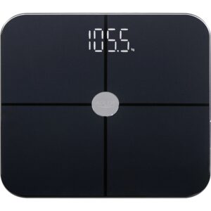 Adler Smart Bathroom Scale | AD 8187 | Maximum weight (capacity) 180 kg | Accuracy 100 g | Body Mass Index (BMI) measuring | Black AD 8187 Black 5905575903822