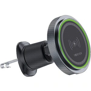 Forever MACH-200 Magnetic Car Holder with Wireless Charging 15W GSM181412 5907457744042