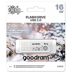 Goodram Zibatmiņa GoodRam USB UME2 16GB WINTER White UME2-0160W0R11-WI 5908267963821