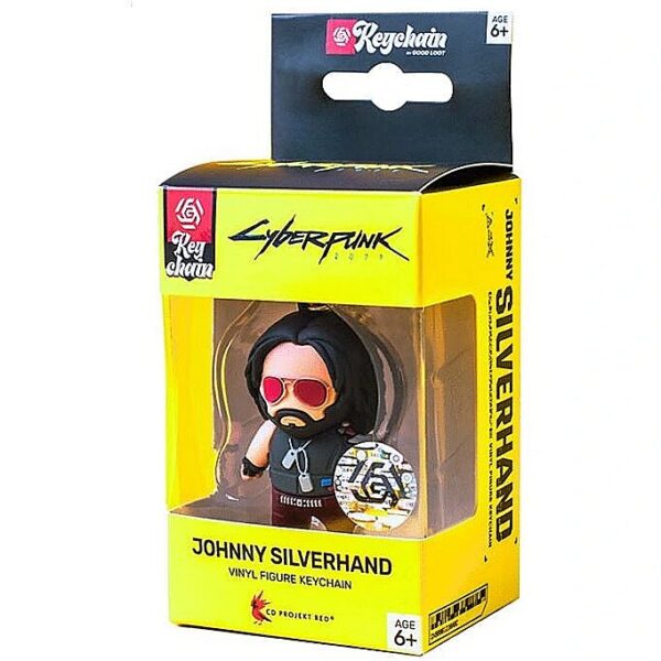 Cenega Merch Cyberpunk 2077 Johnny Silverhand 3D Keychain 5908305246411 5908305246411