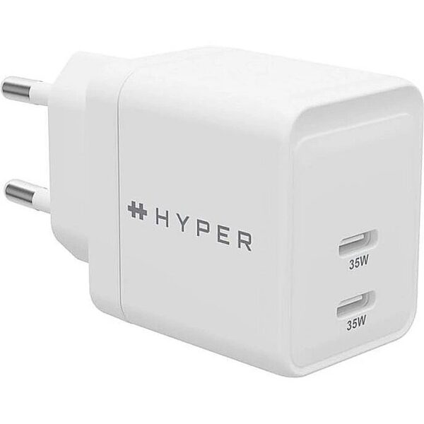 Hyper HyperJuice 35W USB-C GaN Charger | White HJG35EU 6941921148195