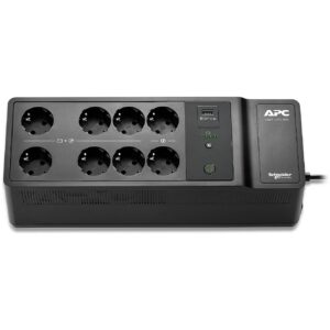 APC BACK-UPS 500VA 8 SCHUKO OUTLETS 230V 1 USB CHARGING PORT BE500G2-GR 731304738237