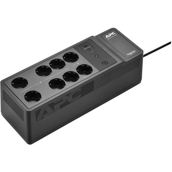 APC BACK-UPS 1050VA 8 SCHUKO OUTLETS 230V USB TYPE-C AND A CH BE1050G2-GR 731304738275