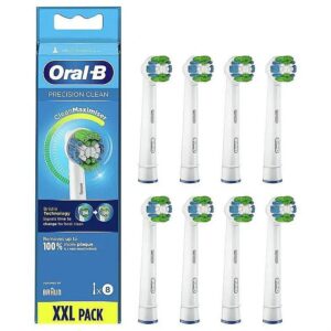 Oral-B Replaceable toothbrush heads | Refill CleanMaximiser Precision Clean | Heads | For adults | Number of brush heads included 8 | White Precision Clean refill 8001090733740