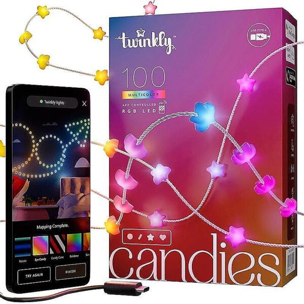 Twinkly Candies Stars