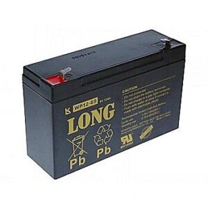 AVACOM LONG 6V 12AH LEAD-ACID BATTERY F1 (WP12-6S) PBLO-6V012-F1A 8591849025351