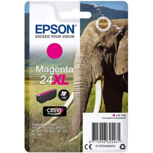 Epson Magenta Ink 24XL (C13T24334012) (Claria Photo HD) C13T24334012 8715946625461