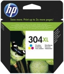 HP 304XL Tri-Color Tintes kārtidžs N9K07AE#UUS 889894860811