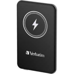 Verbatim MAG WIREL POWER BANK 5000 BLACK CHARGEN GO POWERBANK 5000 BLACK 32240 0023942322405