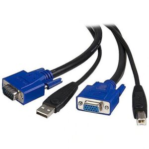 Startech 6 FT 2-IN-1 USB KVM CABLE . SVUSB2N1_6 0065030788632