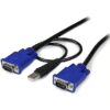 Startech 10FT USB 2-IN-1 KVM CABLE . SVECONUS10 0065030804738