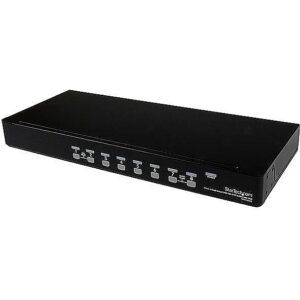 Startech 8 PORT USB PS/2 KVM SWITCH IN SV831DUSBGB 0065030823975