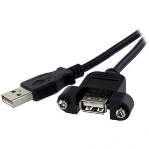 Startech PANEL MOUNT USB CABLE . USBPNLAFAM1 0065030835404