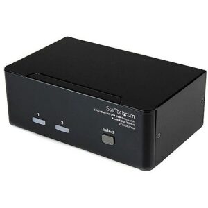 Startech 2 PORT DUAL DVI USB KVM SWITCH                                  IN SV231DD2DUA 0065030835718