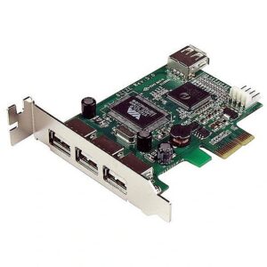 Startech 4 PORT LP PCIE USB CARD . PEXUSB4DP 0065030836661