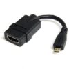 Startech 5IN HDMI TO HDMI MICRO ADAPTER . HDADFM5IN 0065030844710