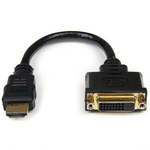 Startech HDMI TO DVI-D ADAPTER - M/F . HDDVIMF8IN 0065030848589