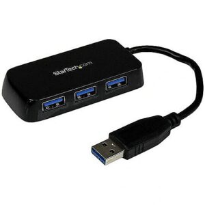 Startech BLACK 4 PORT MINI USB 3.0 HUB . ST4300MINU3B 0065030850940