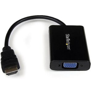 Startech HDMI TO VGA ADAPTER CONVERTER . HD2VGAA2 0065030850995