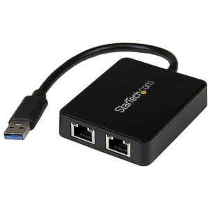 Startech USB 3.0 DUAL PORT GIGABIT NIC                                  IN USB32000SPT 0065030851428