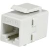 Startech WHITE CAT 6 RJ45 COUPLER . C6KEYCOUPLWH 0065030855532