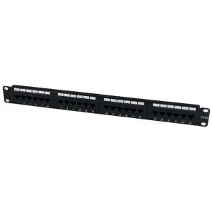 Startech 24 PORT 1U CAT6 PATCH PANEL . C6PANEL24 0065030857475