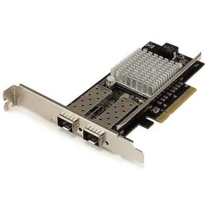 Startech 2-PORT 10G FIBER NIC-OPEN SFP+ OPEN SFP AND INTEL 82599 CHIPSET IN PEX20000SFPI 0065030860604