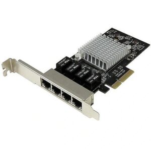 Startech 4-PORT GIGABIT NIC - PCIE CARD W/ INTEL I350-AM4 CHIP PCIE IN ST4000SPEXI 0065030861045