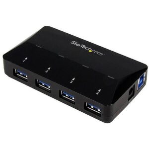 Startech 4-PORT USB 3 HUB + 2.4A DCP . ST53004U1C 0065030861700