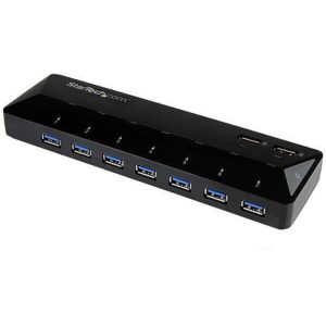 Startech 7-PT USB 3.0 HUB + CHARGE PTS 2X2.4A DEDICATED FAST CHARGE PTS ST93007U2C 0065030861717