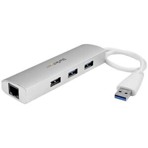 Startech 3PT PORTABLE USB 3.0 HUB + GBE                                  IN ST3300G3UA 0065030862554