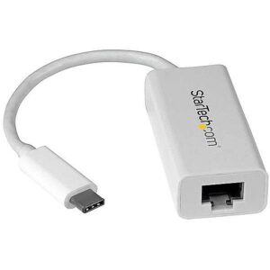 Startech USB-C TO GIGABIT ADAPTER W NATIVE DRIVER SUPPORT WHITE    IN US1GC30W 0065030862974