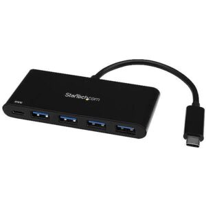 Startech USB 3.0 HUB 4 PORTS W/PD 2.0 C TO 4X A HB30C4AFPD 0065030867702