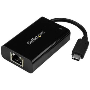 Startech USB-C ADAPTER TO GIGABIT W/POWER SUPPORT RJ45 F US1GC30PD 0065030867764