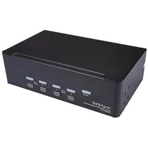 Startech 4PT DUAL DP KVM SWITCH 4K60 KVM SWITCH - 4K60 - 4 PORT       IN SV431DPDDUA2 0065030867863